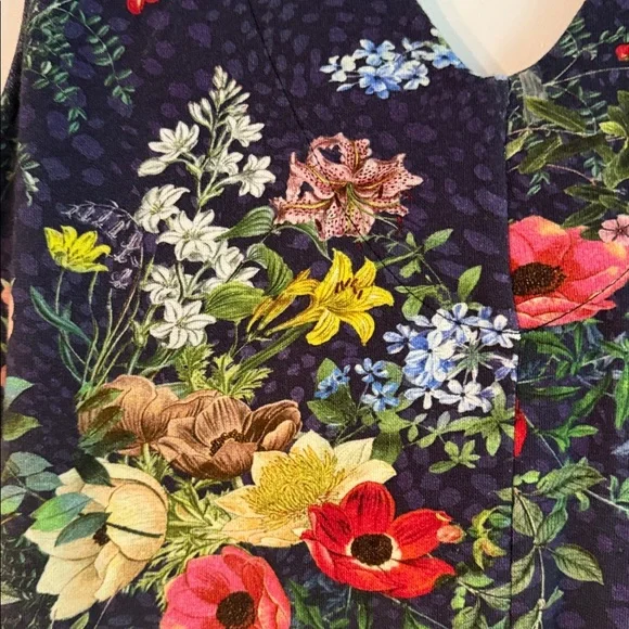 Johnny Was Calme’ Cropped Romper EUC - Picture 6 of 10